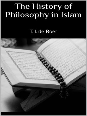 cover image of The History of Philosophy in Islam